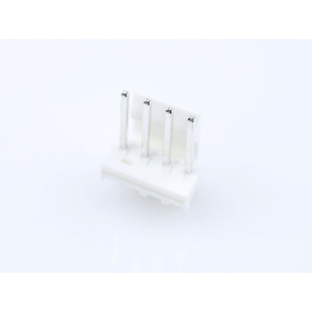 Molex Board Connector, 4 Contact(S), 1 Row(S), Male, Straight, 0.156 Inch Pitch, Solder Terminal, Black 1718130004